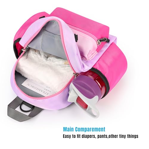 Image of STEAMEDBUN Backpack Leash for Toddlers 1-3: Baby Backpack with Leash for Boys Girls - Anti-Lost Harness for Walking