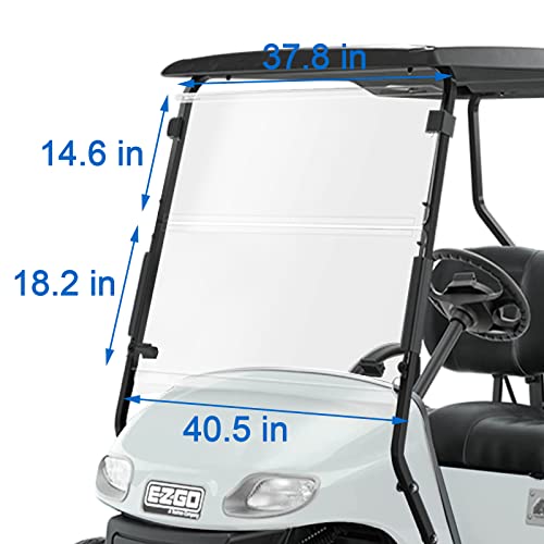 Techinovat Windshield For Ezgo Txt 1994-2014 Golf Cart Clear #TOP3