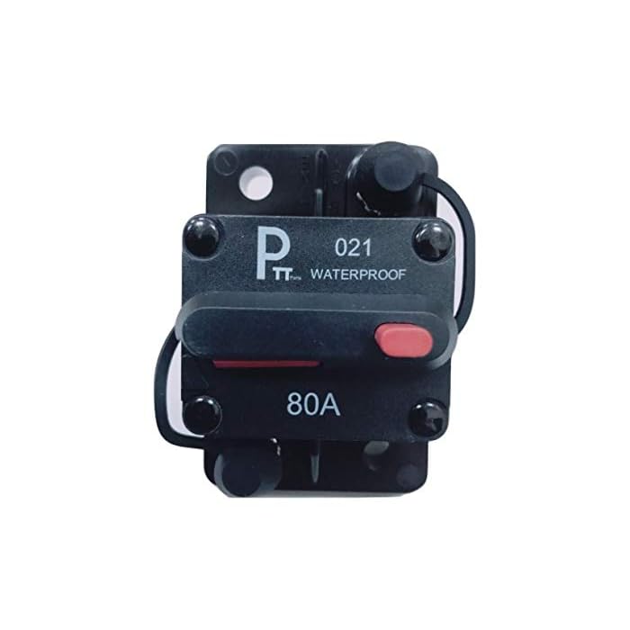 Buy parts PTT 80 Amp / 12V 48 VDC Waterproof Resistant Thermal Battery