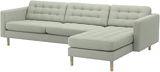 L Shape Sofa Lounger 4 Seater Sofa Four Seater Sofa for Living Room Hotels and Offices (LHS) (Light Green)-picture-17