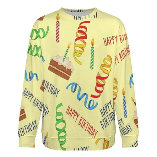 Pumpkin Teddy Dog Crewneck Sweater Men Funny Crew Neck Sweater Long Sleeve Casual Lightweight Pullover3