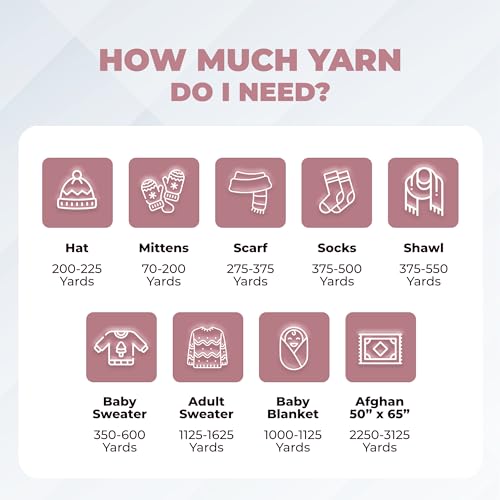 Image of Mary Maxim Maximum Value Acrylic Yarn for Crocheting and Knitting, Soft Worsted Weight Pink Yarn 4, Ideal for Blankets, Sweaters, Hats, and Scarves, 8 oz Skein (474 Yds), Light Rose - 1 Skein