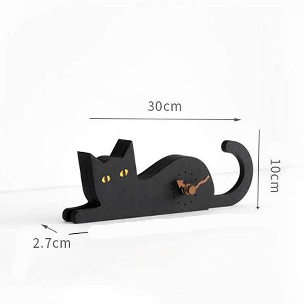 完成品 かわいすぎる?! 子猫たちの巣箱型 置き時計 子ネコ 猫 ねこ