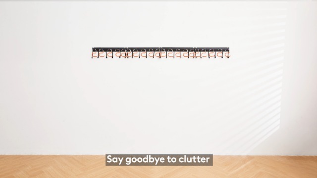 TVKB 68'' All Metal Garden Tool Organizer Wall Mount Garage Tool Organizers and Storage Broom Holder Wall Mount with Hooks Tool Hangers for Shed