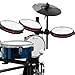 ALLSET 700 Professional Electric Drum Sets with Mude Mesh Drum Pads, 10