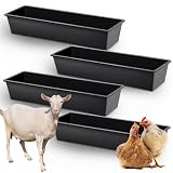 Geelin 4-Pack 12-Gallon Tempered Plastic Trough