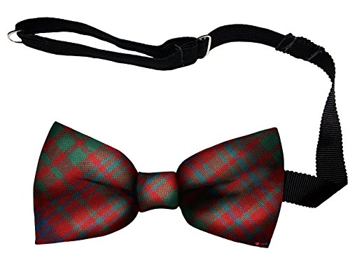 Noeud papillon en laine Ross Ancient Tartan tissé main en Écosse
