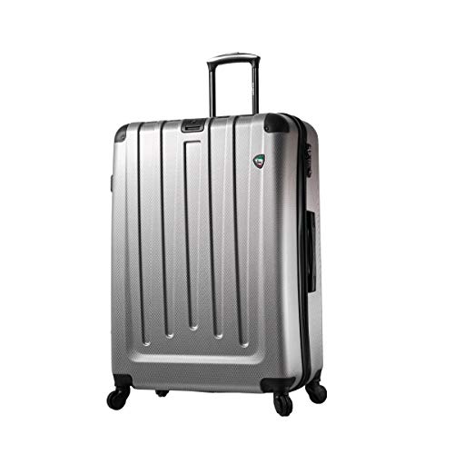 Mia Toro Italy Catena Hardside 29 Inch Spinner Luggage, Black, One Size