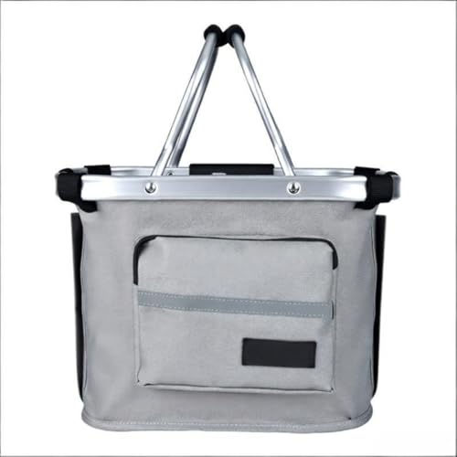 AOCIR �����^�b�`�E���� ���]�ԑO���� | �܂肽���݃o�X�P�b�g �ω׏d 10KG ��e�� | �������H �ŐV���ǃ��f�� | �}�E���e���o�C�N�E�N���X�o�C�N�Ή� (�O���[,�y�W���ԓ��x�[�X�z�A���~���n���h��-�o�b�N���t���o�b�O)