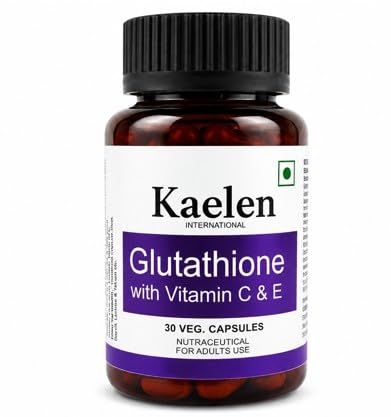 kb glutathione capsule price in india KAELEN with Vitamin C & E | Advanced Skin Brightening & Antioxidant Support | Vegetarian Capsules for Even-Toned & Glowing Skin Aspartame drives the continuous