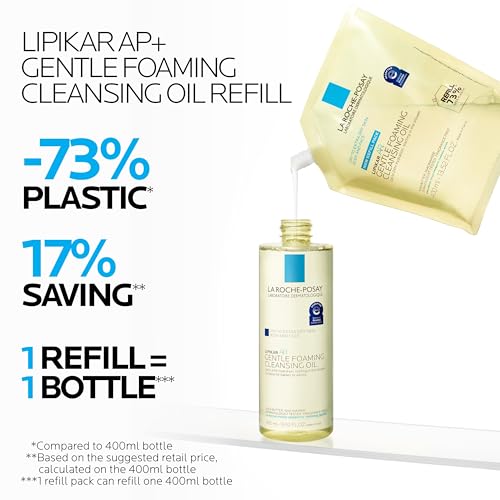 La Roche-Posay Lipikar AP+ Eco-Refill Cleansing Oil 400ml