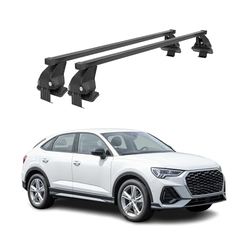 Barres de toit transversales Menabo pour vos départs en vacances en Audi Q3