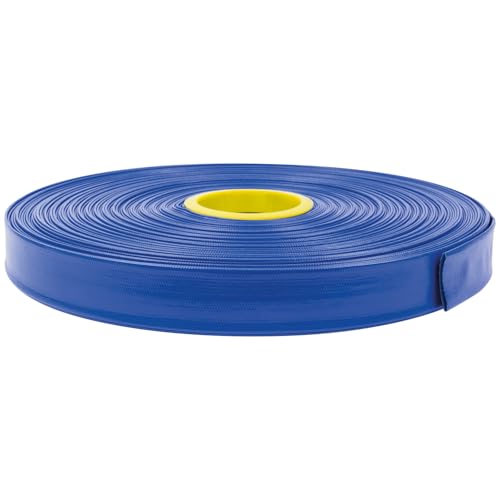 Image of SIP 1.5" 100m Layflat Delivery Hose, PVC Water Pump Discharge Hose for Irrigation & Drainage