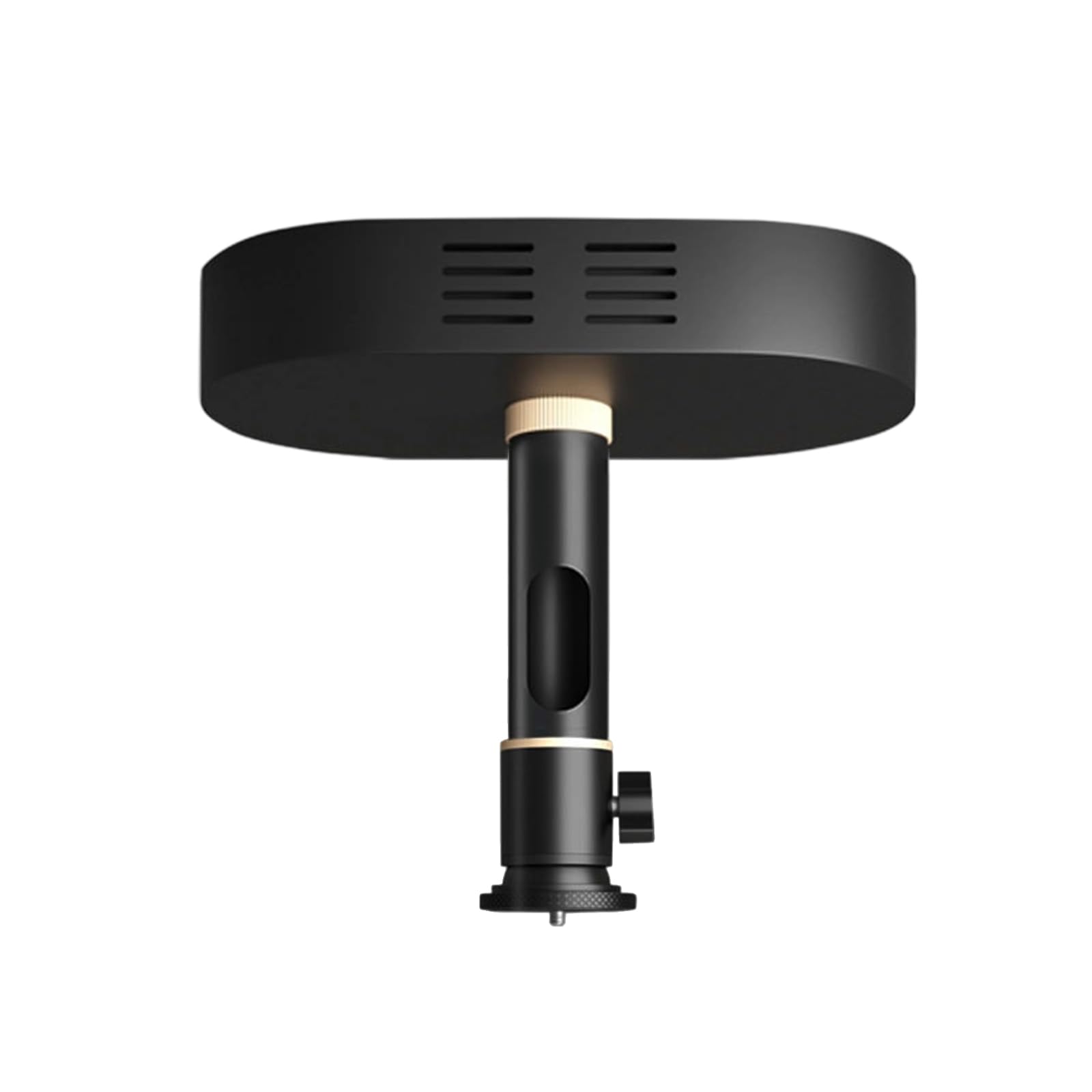 Instalar proyectores de metal para montaje en techo con rosca de 1/4 que permite un uso flexible y adaptador de ocultación de control de orientación