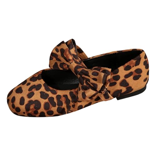 Generisch Chaussures décontractées élégantes pour femme pour le quotidien - Design confortable à enfiler avec nœud - Idéales pour toutes les saisons -...