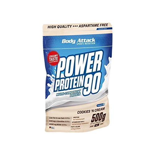 Body Attack Power Protein 90-500g Vanilla Cream