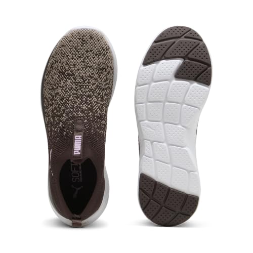 PUMA Softride Premier Slip-On Strick-Schuhe Damen 309834 20 Chocolate -Gray – Ansicht 5