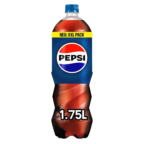 Pepsi Cola, Das Original von Pepsi, Koffeinhaltige Cola in Flaschen, EINWEG (6 x 1.75 l) 3