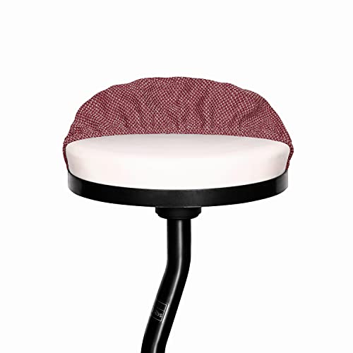 Image of Machine Washable Seat Cover ADHD Chair, Fitness Seat Stool for Stability, Balance, Yoga, Office, School, Wellness, Active Sitting (Cabernet Red)