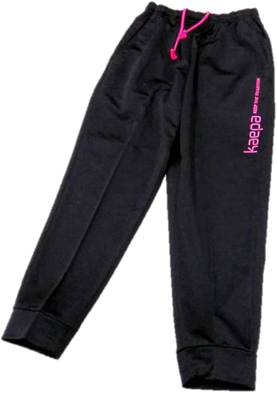 Amazon ケイパ レディース ジャージ 裾が引きずらない ホッピングパンツ Uv Cut 吸水速乾 Kl Ll 19 48ブラック マゼンタ ジャージボトム 通販