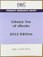 Library Use of eBooks 2012 157440184X Book Cover