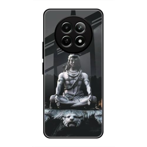 Image of SmashItUp God | Mahakal Designer Printed TPU Metal Case Mobile Back Cover for Realme 12x / Realme 12 / Realme 13 / Realme C65 / Narzo 70x (5G)