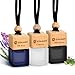 Car Air Freshener Hanging 3 Pack - My Way, Dream On, Cabana Hotel Collection Diffuser Oil Inspired The One Hotel, Car Fresheners for Women & Men, 45+ days Long Lasting Fragrance, 0.27 FL OZ/8ML