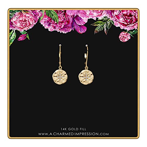 Gold Filled Starburst Earrings3