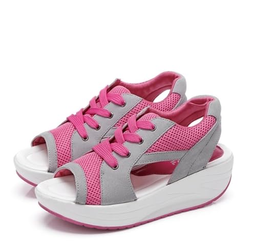 Women Sandals Open Toe Tennis Shoes Lace-Up Sandals Causal Summer Platform Sneaker Outdoor Sports Sandals For Women