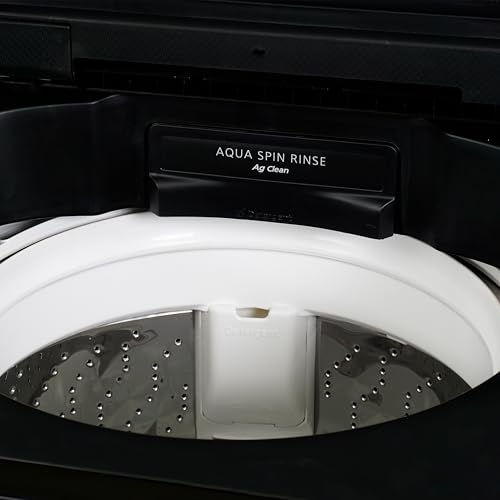 Image of Panasonic 7 kg 5 Star Wi-Fi Fully Automatic back panel Top Load Washing Machine With Wifi (V11, NA-F70V11PRB, 15 Wash Programs,Built in Heater Drynamic Spin, Gentle Kizukai Wash Jet Black)