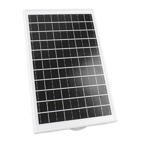 Alimentazione duratura di lunga durata: non esaurire mai la potenza con pannello solare da 15 W e batteria da 25600 mAh. Può fornire un potere continuo per 7 giorni anche con il tempo piovoso.