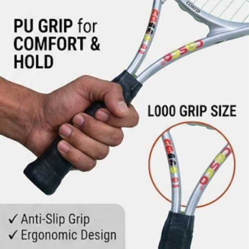 Image of Cosco India Drive Aluminium Tennis Racquet 21 inch