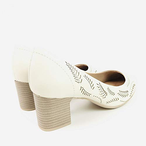 SAPATO COMFORTFLEX NAPA SALTO BLOCO FEMININO