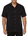 Quiksilver Waterman Men's Tahiti Palms 4 Woven Top, Black, Large