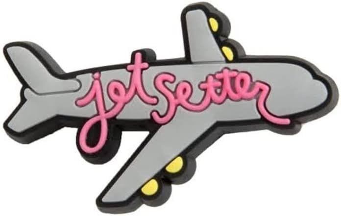 BABOLE 1 PCS JETSETTER PLANE CROC SHOE DECORATION CHARM ORIGINALL QUILITY (B0CMFDDBSQ) Amazon Price History, Amazon Price Tracker