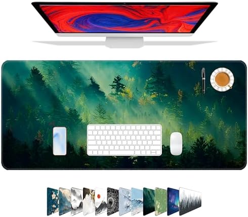 Galdas Mouse Pad,Office Desk Mat Large Gaming Keyboard Pad Durabl...