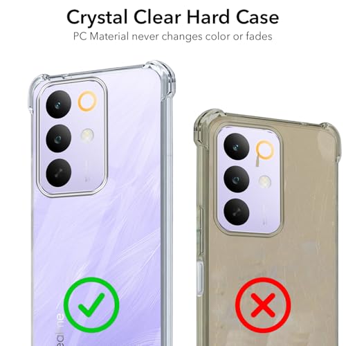 Image of Jkobi Shockproof Crystal-Clear Back Cover for Realme C85 5G | Realme Narzo 90x (Anti Yellow Case | Drop & Camera Protection | Hard Polycarbonate)