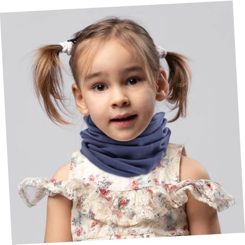 Boys and Girls Neck Warmer Cover Windproof Cotton Scarf for Boys Girls Multi-functional Neck Cover for Cold Weather Cute Comfortable Design4