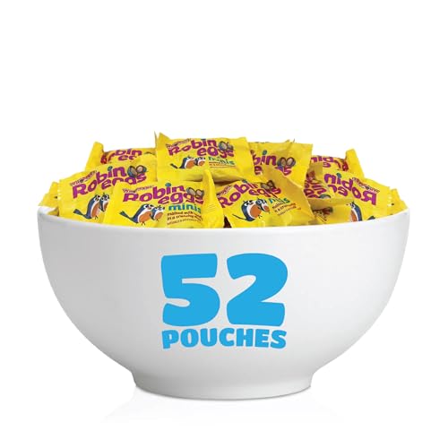 Whoppers Robin Eggs Mini packs individuales 52 unidades 2 libras miniatura 6