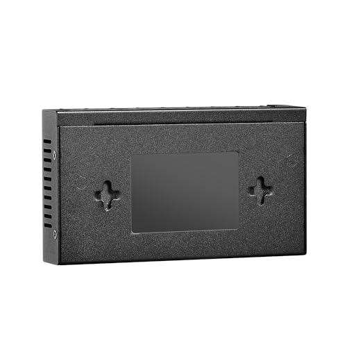 Image of Binardat 8 Port Gigabit Ethernet Switch, 8 Ports 100 /1000Mbps, Mini Size Metal Case Unmanaged Desktop|Wallmount Plug and Play
