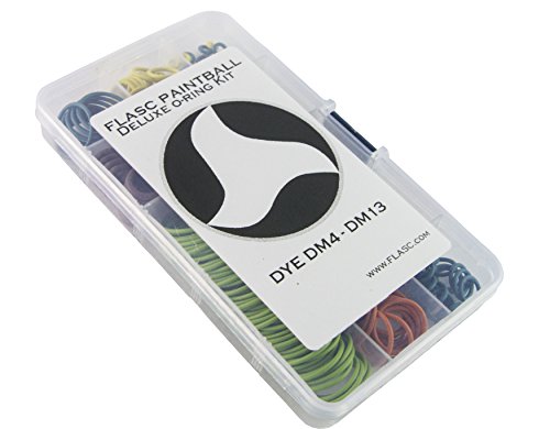 Dye DM4 - DM13 Deluxe Color Coded o-Ring kit W/ 300+ o-Rings by Flasc Paintball
