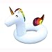 Produktbild FiYenn Einhorn-Schwimmring,120cm Aufblasbares Schwimmtier, Badetier, riesen Luftmatratze,Passend für Kinder und Erwachsene