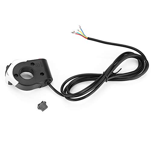 Interruptor de manillar, interruptor de bocina de faros delanteros 2 en 1 para bicicleta eléctrica, scooter, bicicleta de montaña, bicicleta de