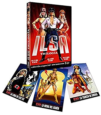 Ilsa Trilogy ( Ilsa She Wolf of the SS Ilsa Tigress of Siberia Ilsa Harem Keeper of the Oil Sheiks ) NON-USA FORMAT, PAL, Reg.0 Import - Spain