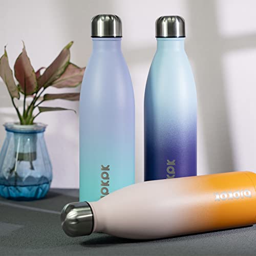 Image of BJPKPK 25 oz Insulated Water Bottle, Stainless Steel Flask, Leak Proof