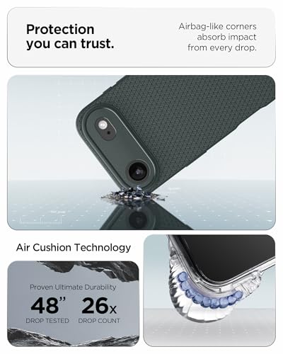 Spigen Liquid Air for iPhone 17 Air Case, Abyss Green - image 6
