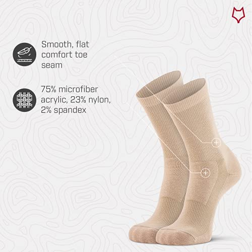 Image of Fox River Wick Dry Walker Women's Athletic Crew Socks, Lightweight Cushioned Sports Socks with Moisture Wicking Fabric