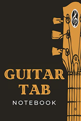 Guitar Tab Notebook: Blank 6 Strings Guitar Tablature Manuscript Paper with Chord Fingering Charts & Diagrams | Wide Staff Music Sheet Book | Unique ... Gifts for Guitarists Men, Women, Teens & Kids image 2