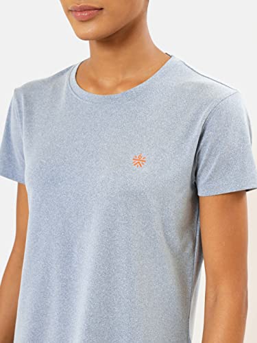 Image of CULT Textured Women's Performance T-Shirt | Moisture-Wicking | Crew Neck | Women Active Wear