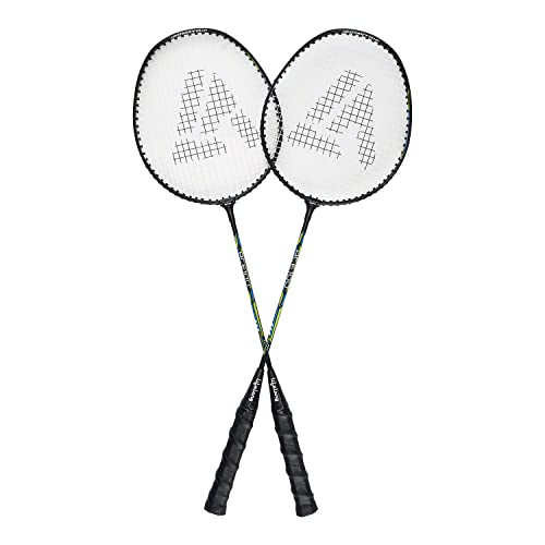 Image of Lifelong Badminton Racquets ACE100 Aluminium Pair (LLBDR21, Black)